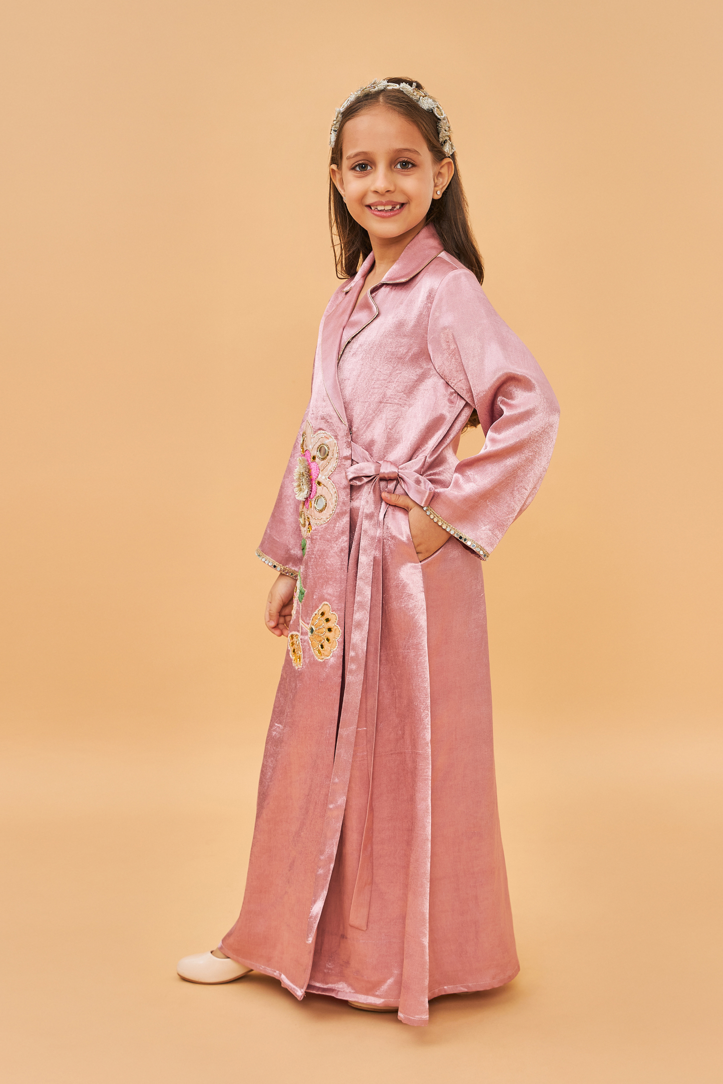 Riva Jacket Girls Long Dress