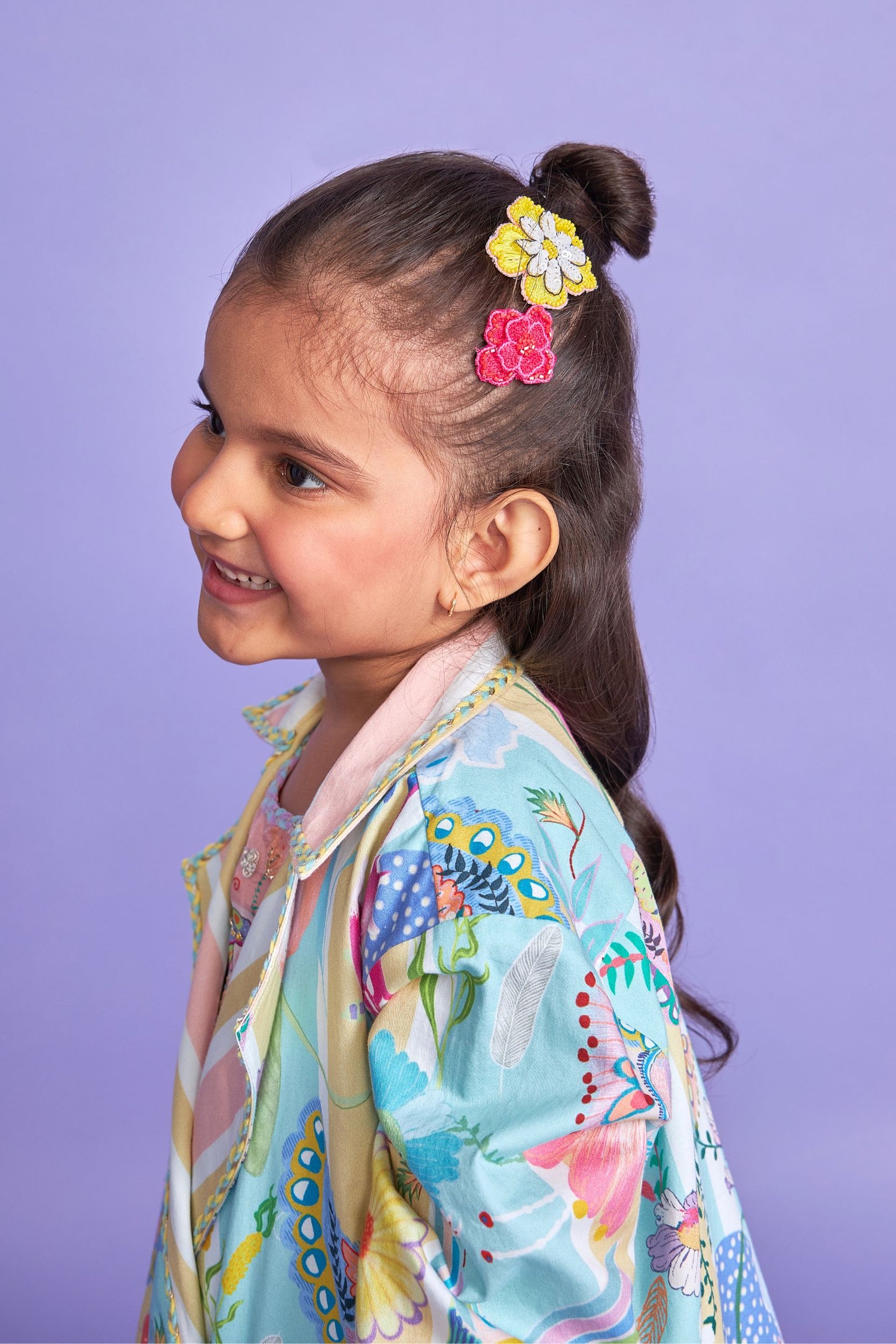 Bobo Kids Cotton Long Jacket with Pockets