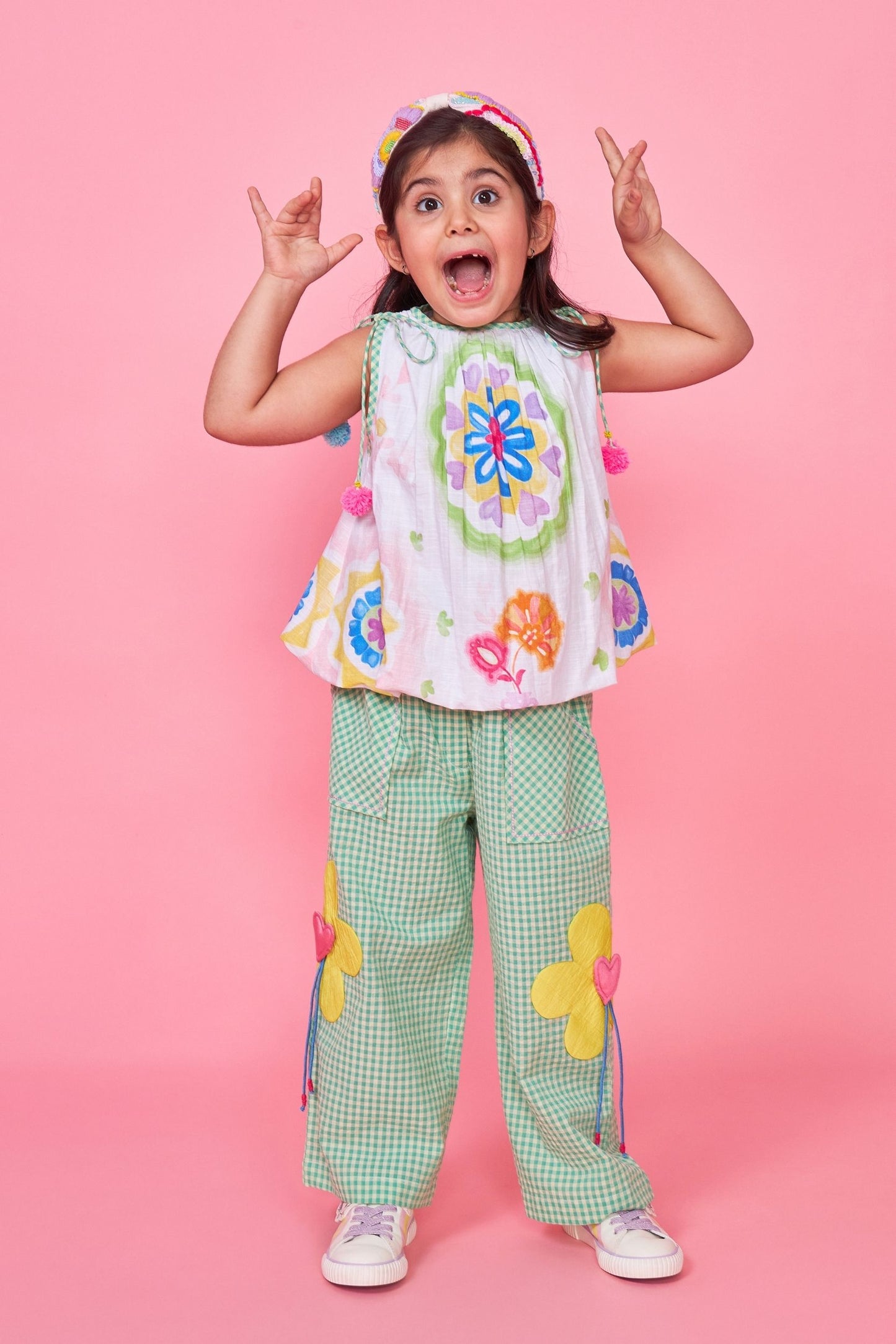 RTS-Mae Embroidered Kids Coord Set