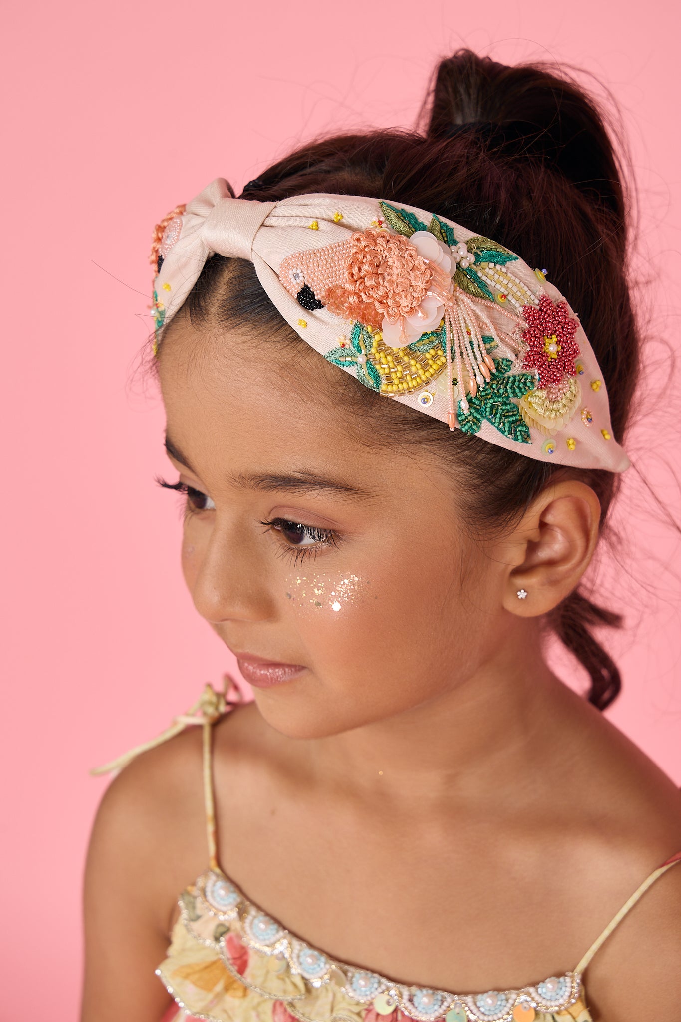 Tropic Palm Embellished Headband