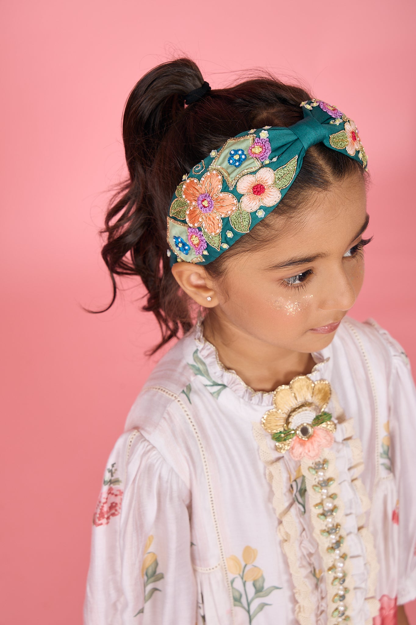 Emerald Embellished Headband