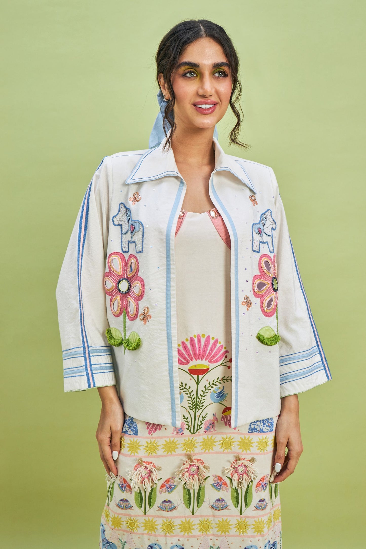 Dala Embroidered Ladies Shacket