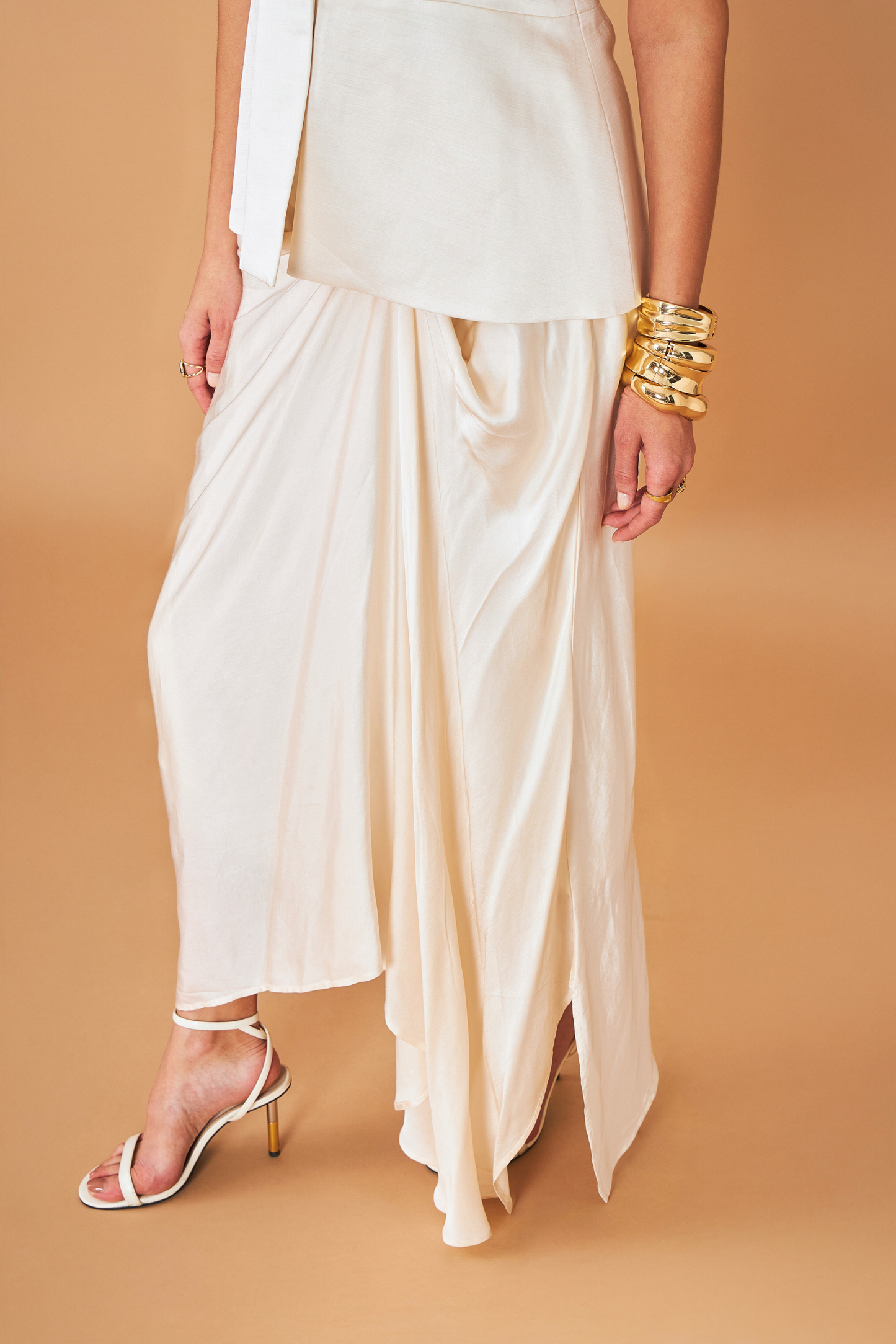 Ivora Ladies Draped Skirt ( 1 pc )