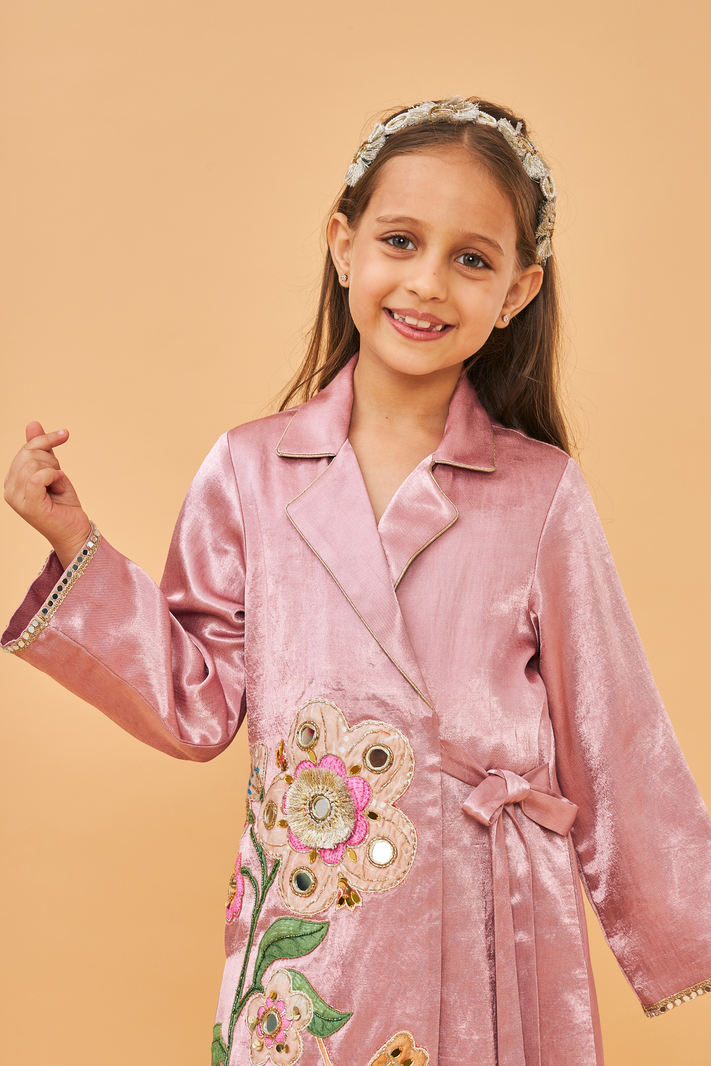 Riva Jacket Girls Long Dress