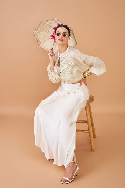 Ivora Ladies Draped Skirt ( 1 pc )