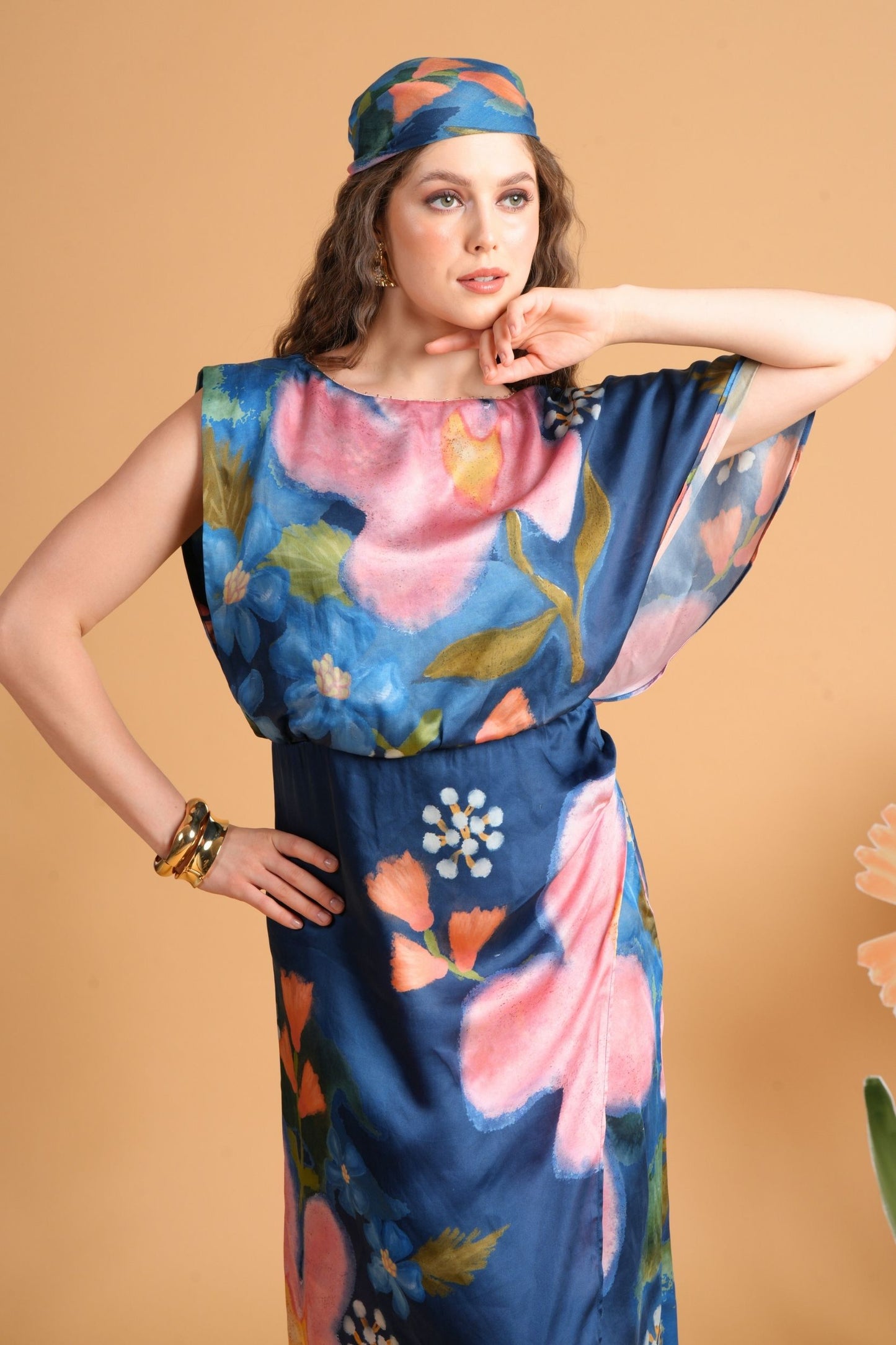 Iris Midnight Blue Ladies Dress