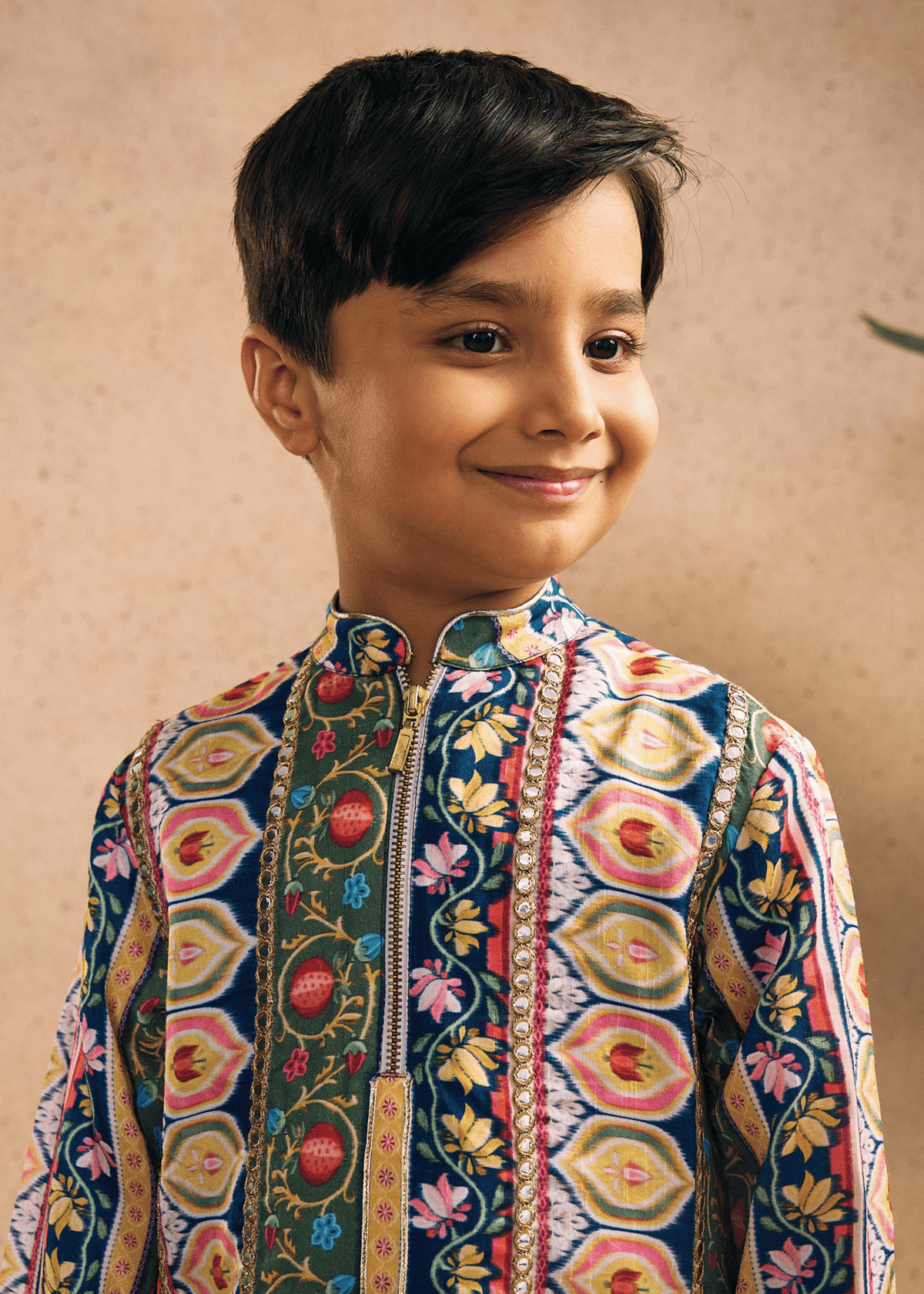 Melanie Stripe Boys Kurta Set (Set of 2 pcs)