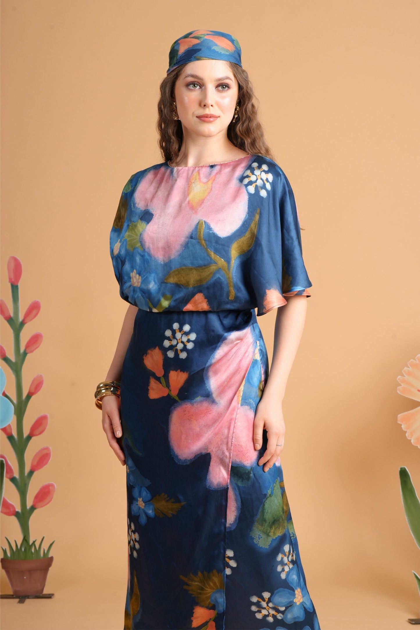Iris Midnight Blue Ladies Dress
