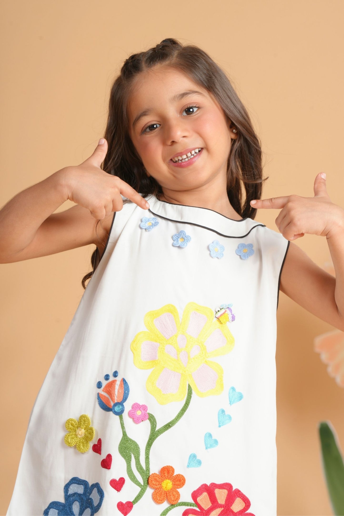 Liora Girls Embroidered Dress