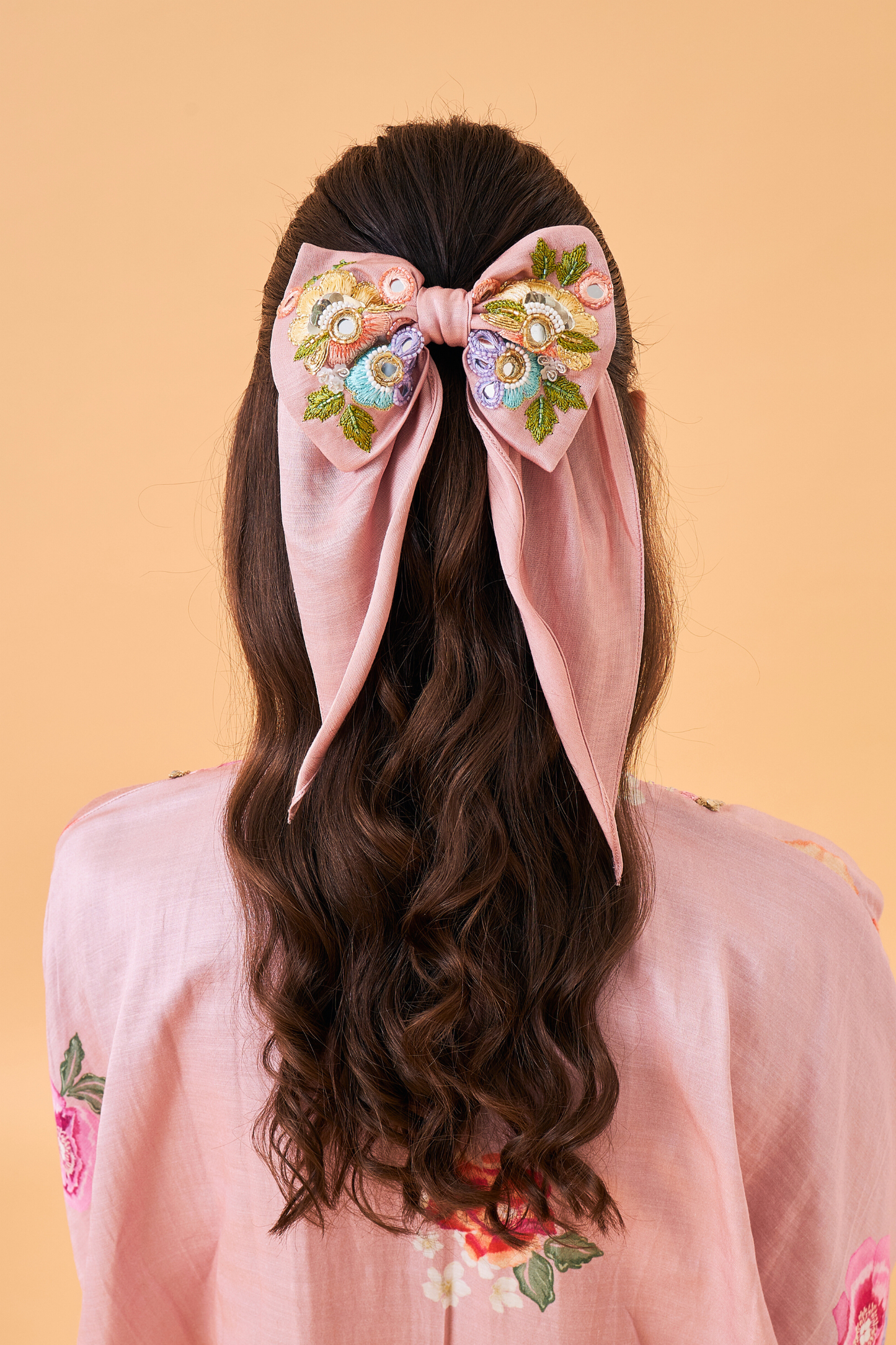 Clea Ladies Embellished Bow Clip