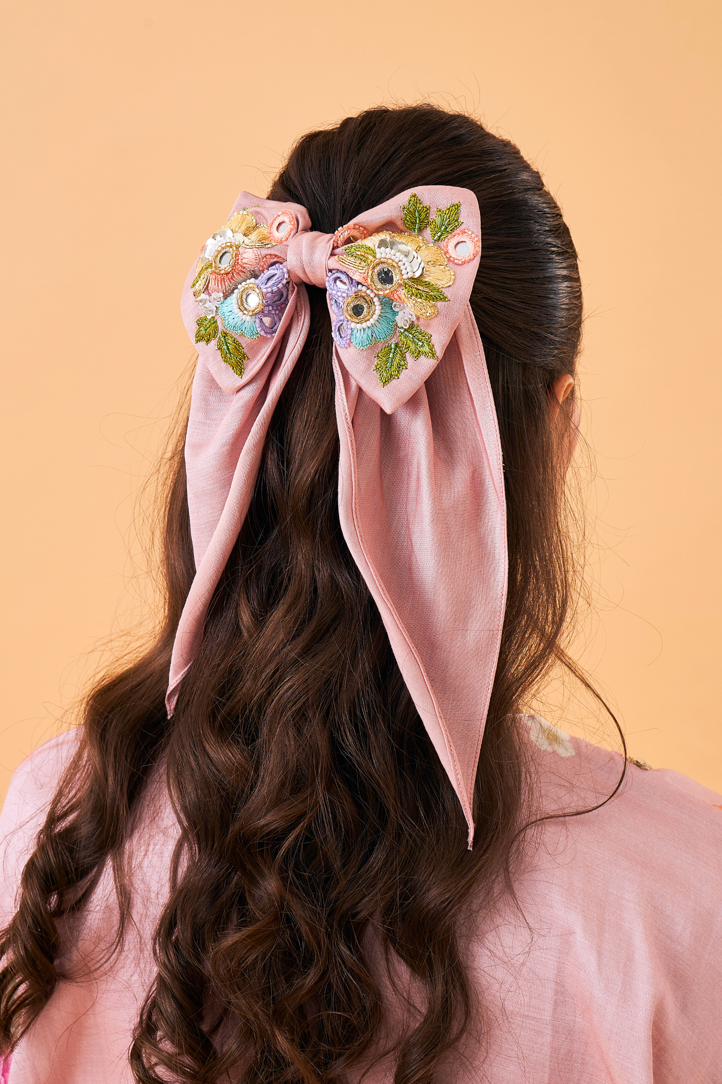 Clea Ladies Embellished Bow Clip