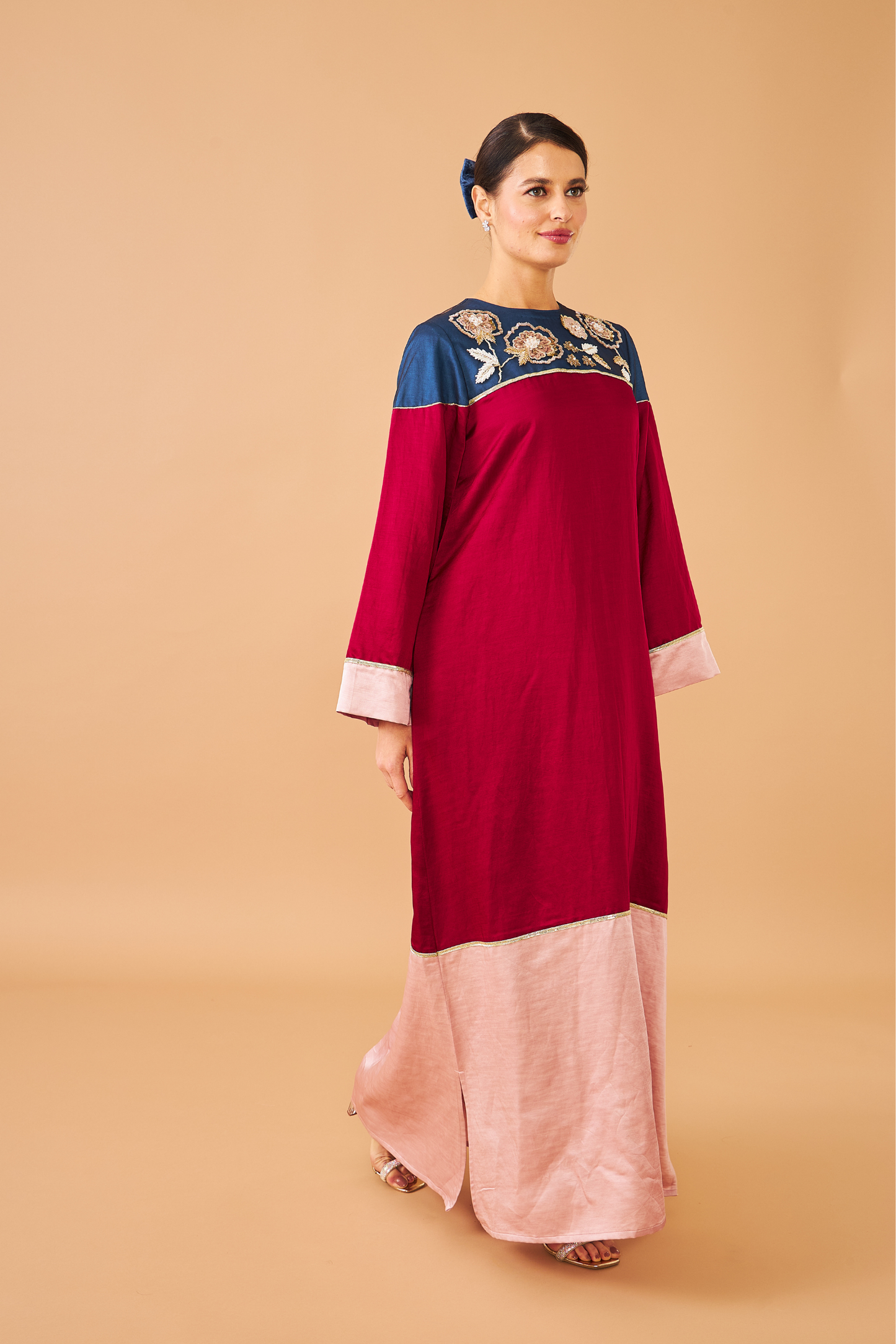 Scarlet Blush Long Dress - Mom & Me