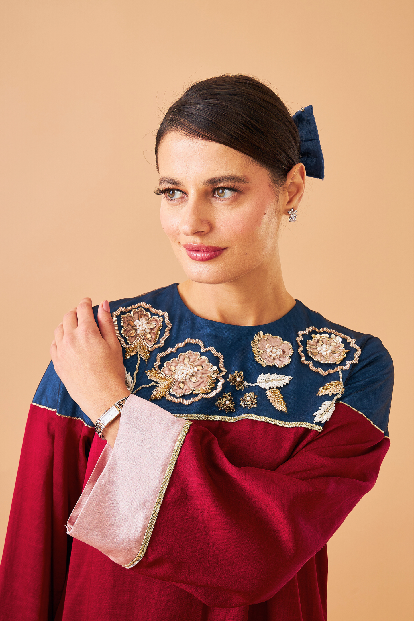 Scarlet Blush Long Dress - Mom & Me