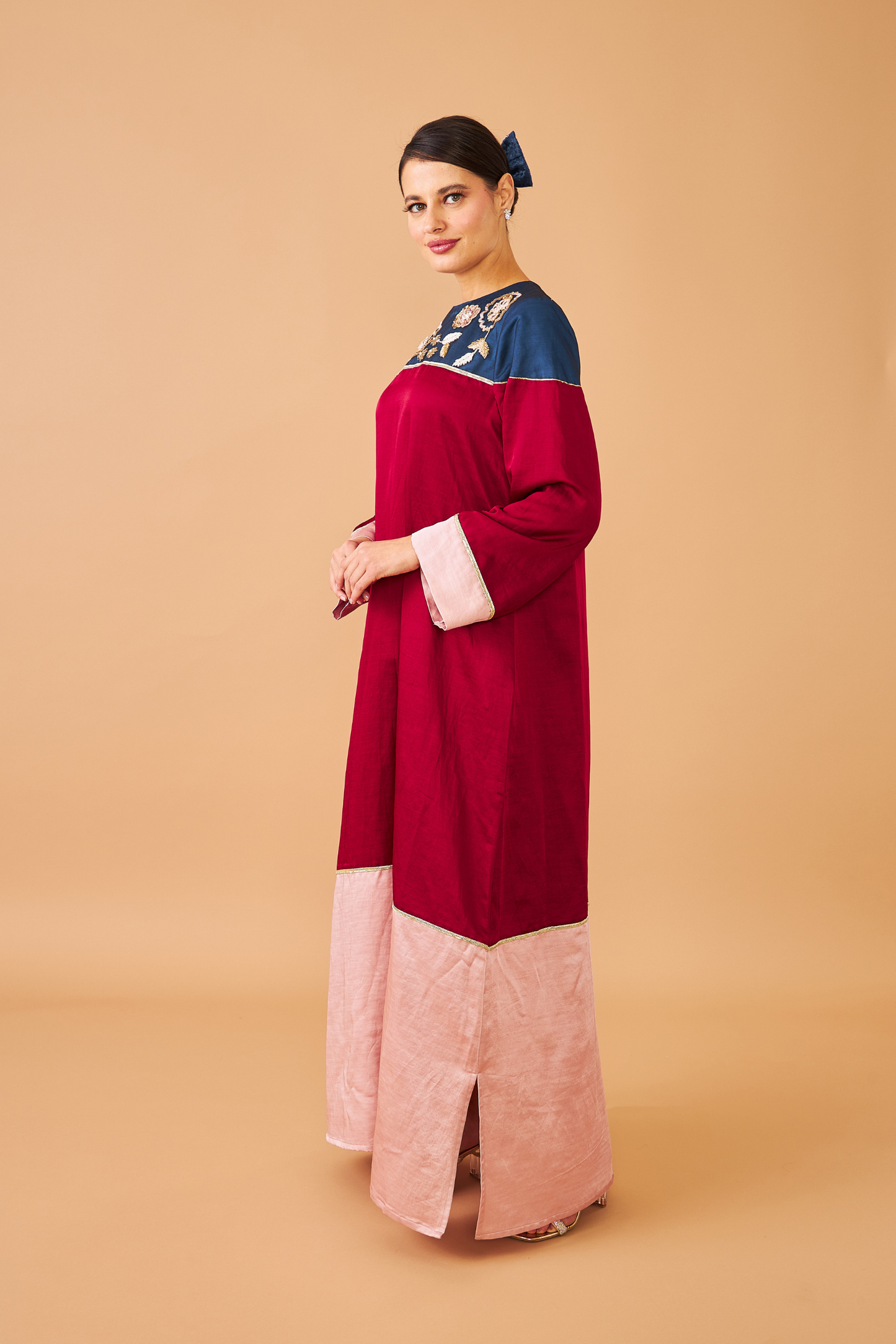 Scarlet Blush Long Dress - Mom & Me