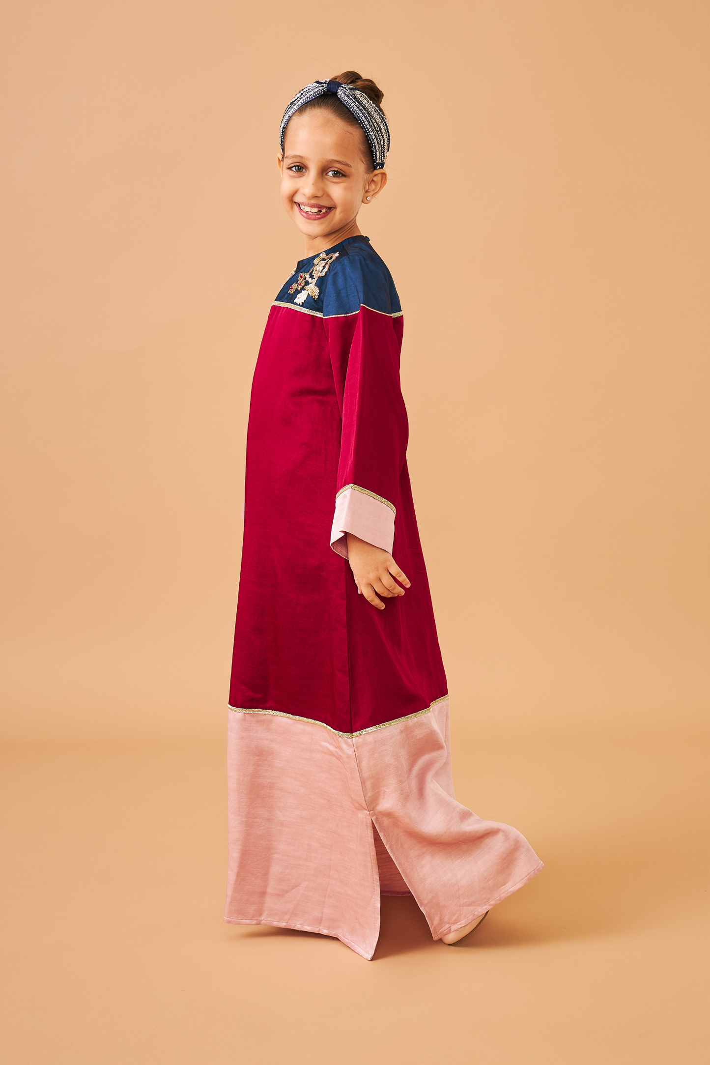 Scarlet Blush Long Dress - Mom & Me