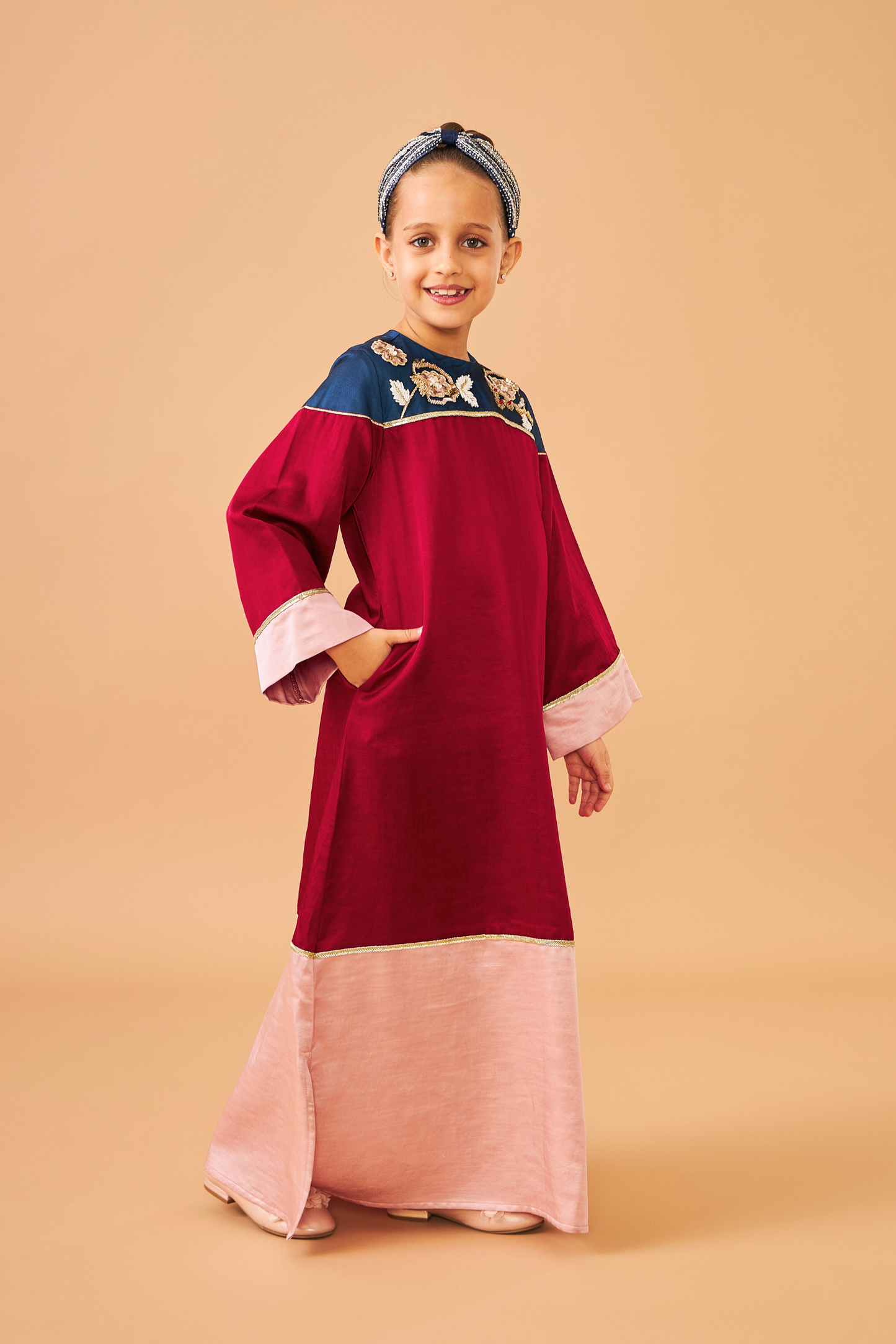 Scarlet Blush Girls Long Dress