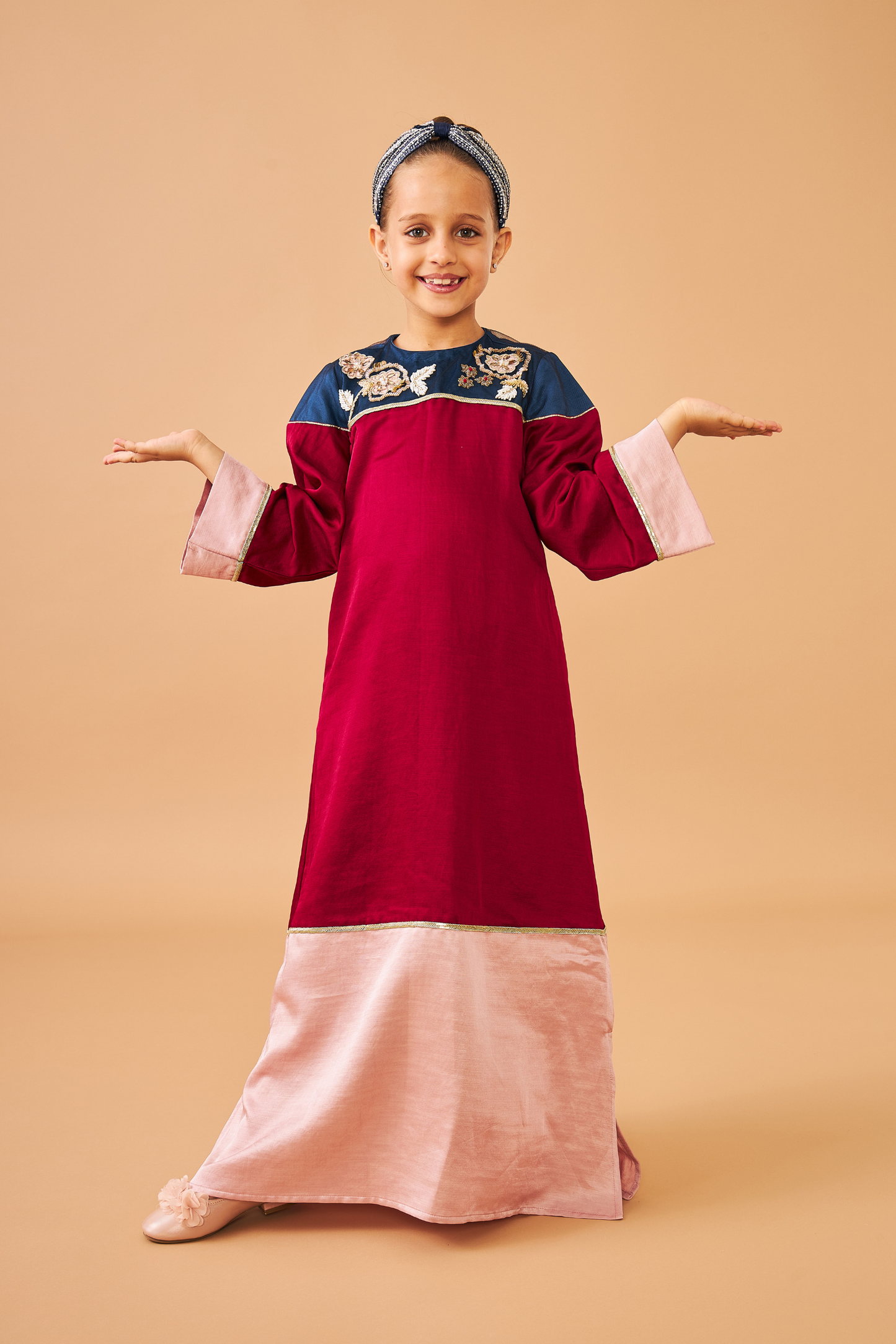 Scarlet Blush Girls Long Dress