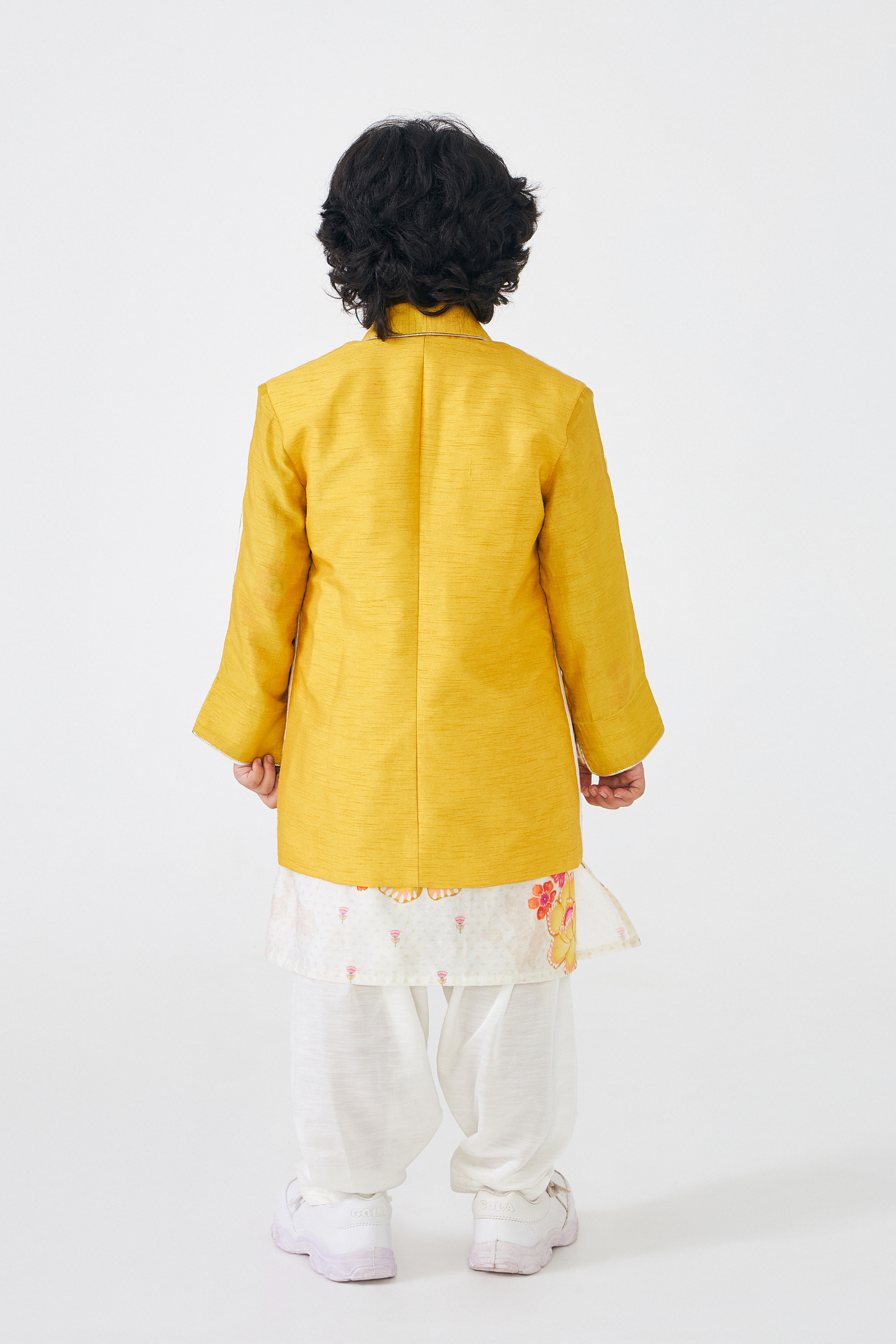 Freya Mustard Boys Embellished Jacket -1 pc