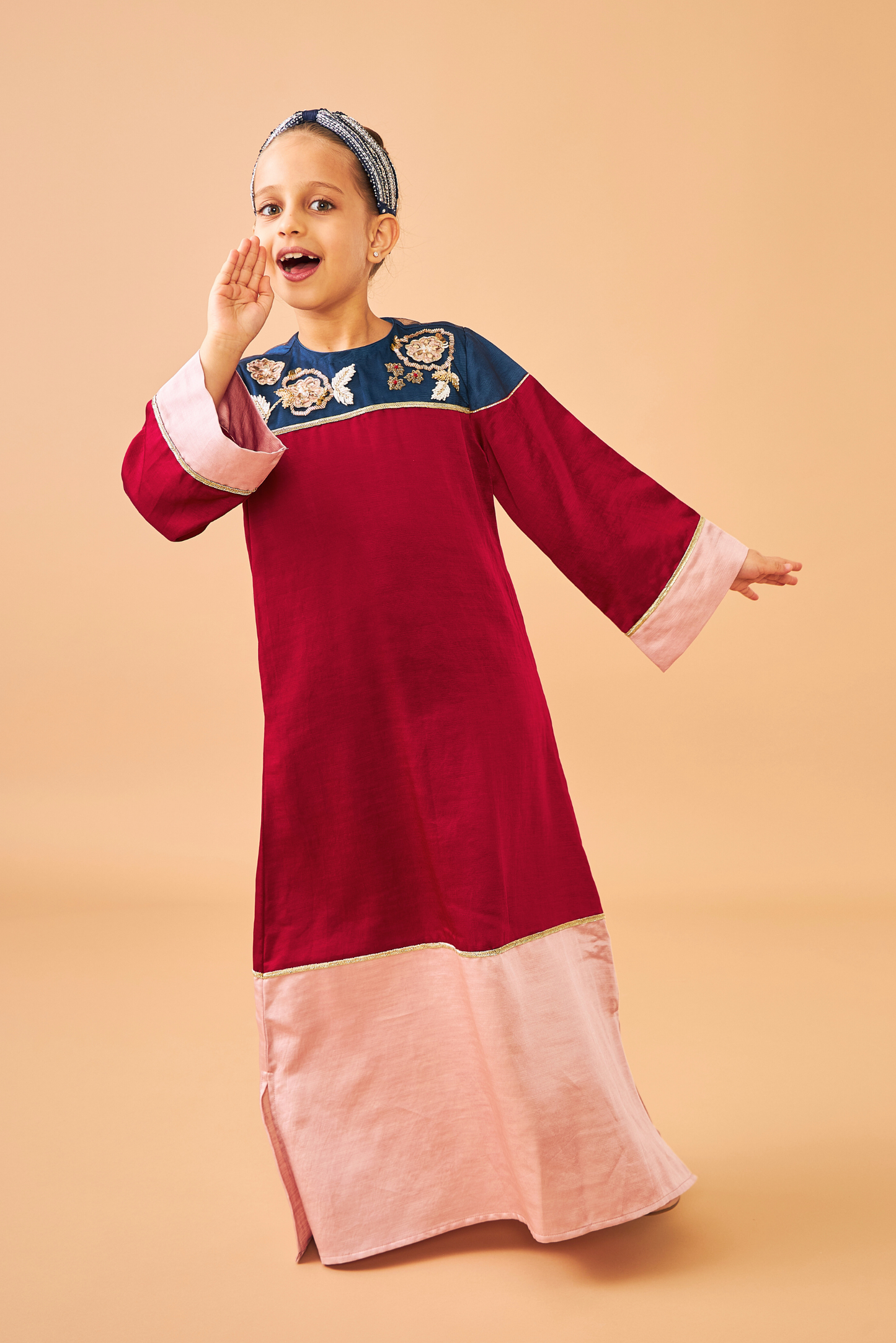 Scarlet Blush Girls Long Dress