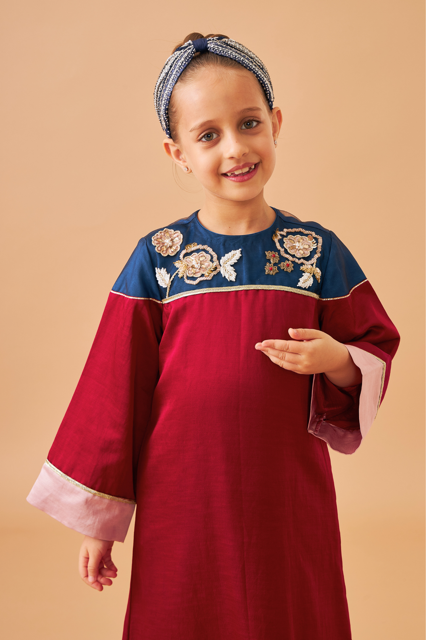 Scarlet Blush Girls Long Dress