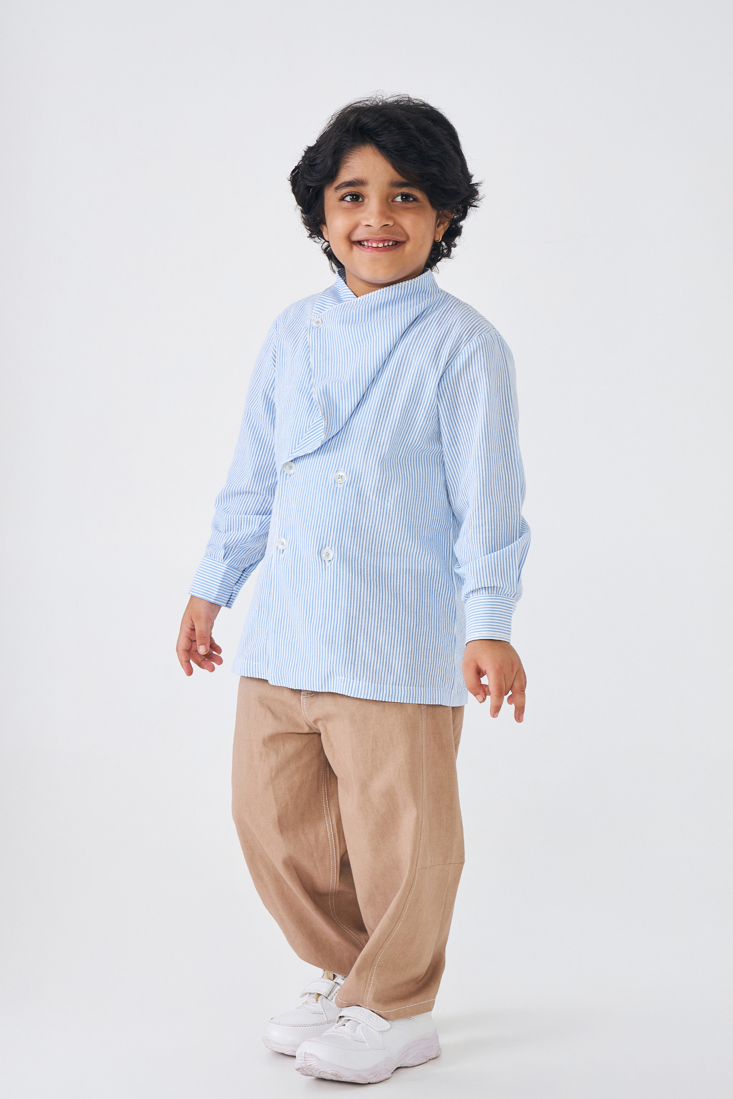 Alba Stripe Boys Shirt