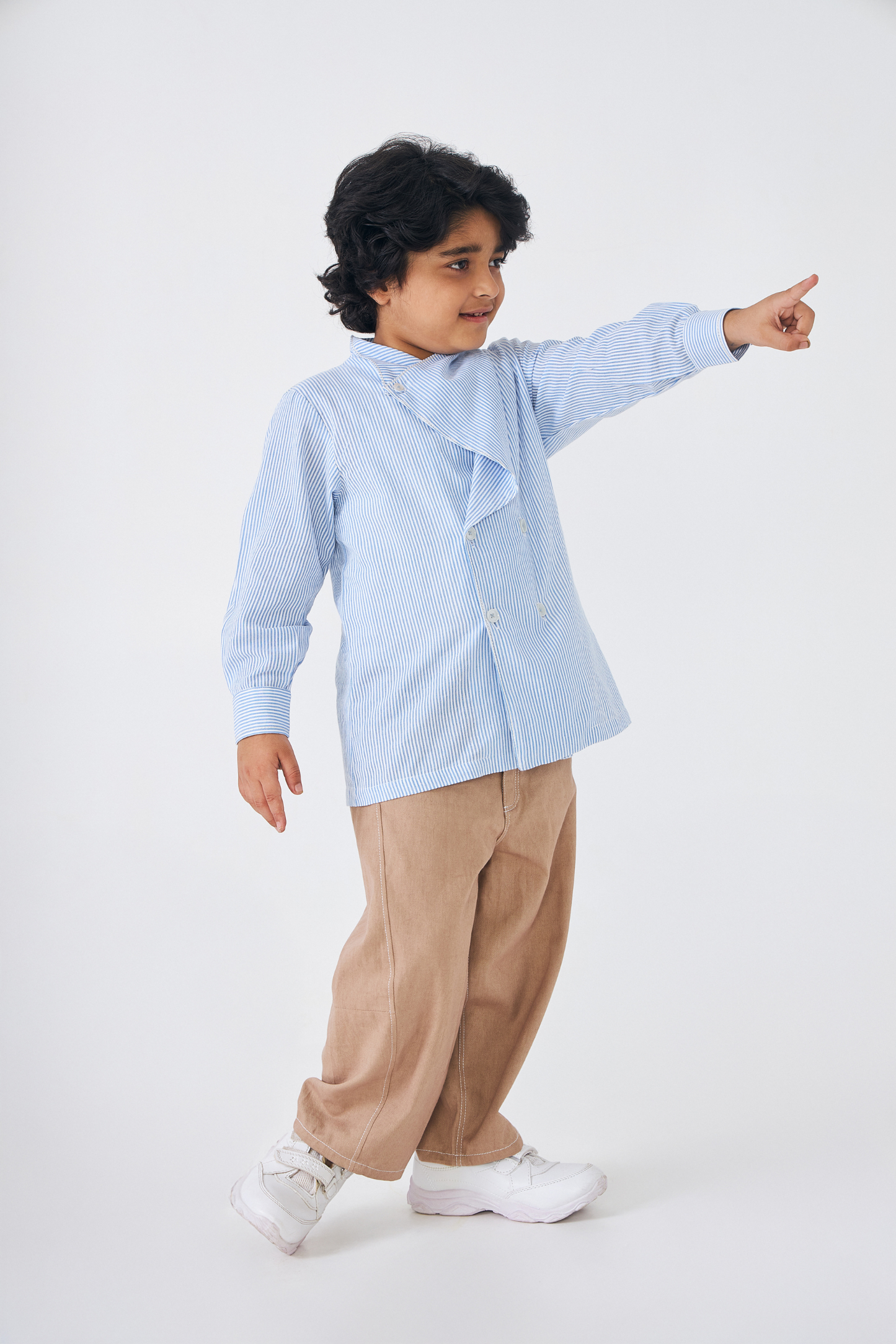 Alba Stripe Boys Shirt