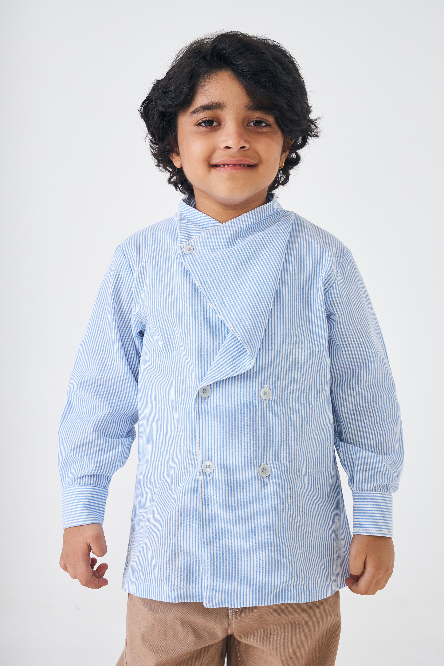 Alba Stripe Boys Shirt