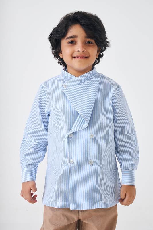 Alba Stripe Boys Shirt