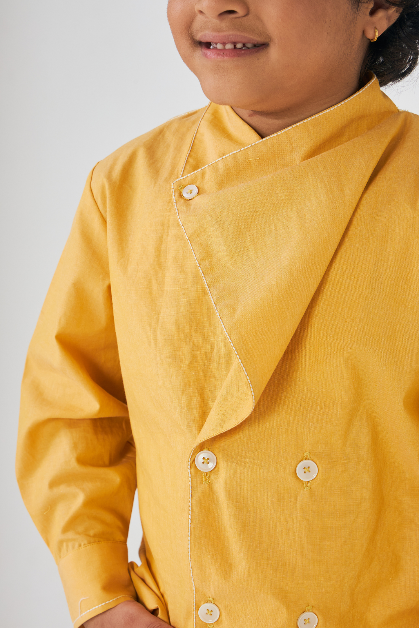 Alba Mustard Boys Shirt