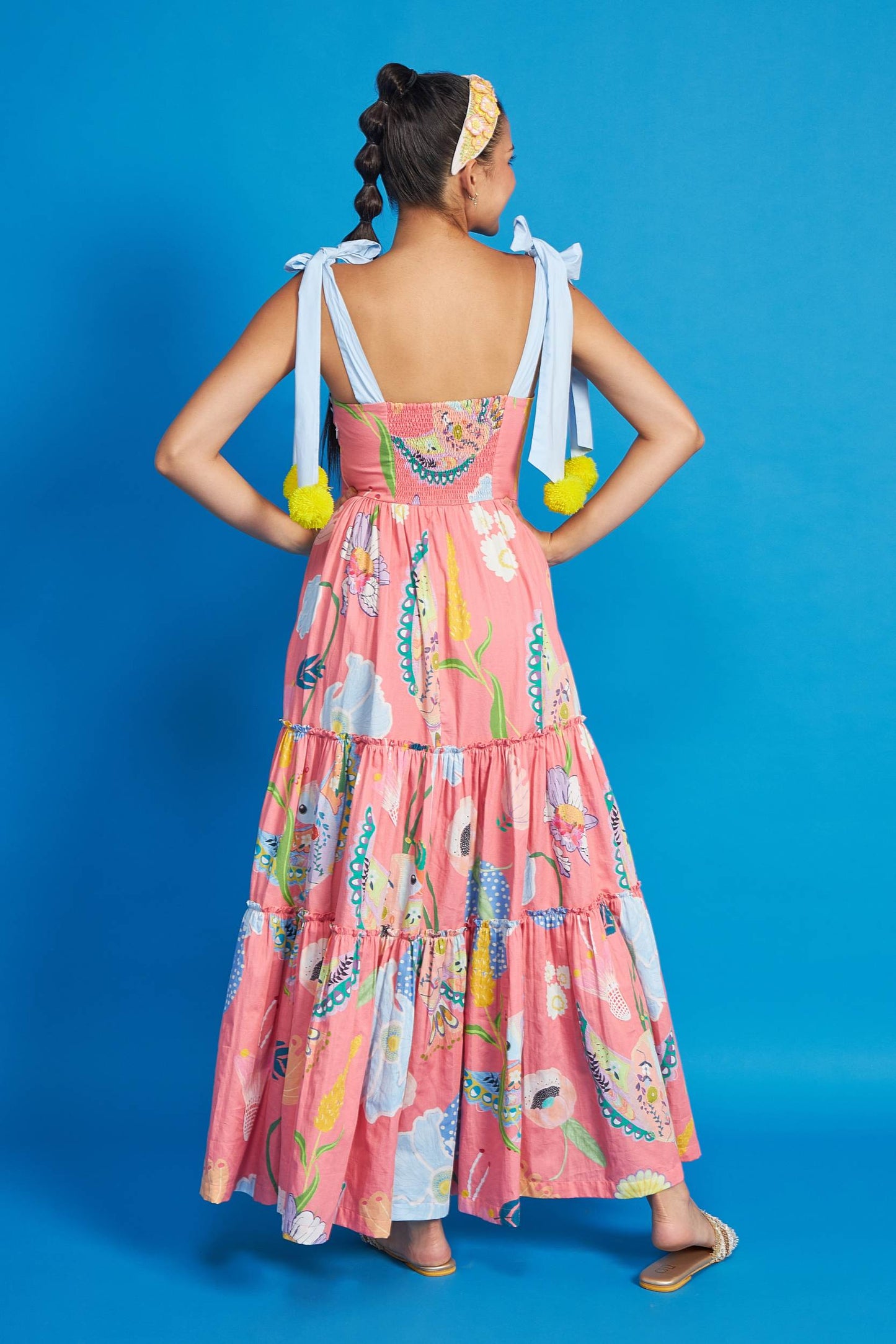 Lola Pink Maxi Tier - Dress