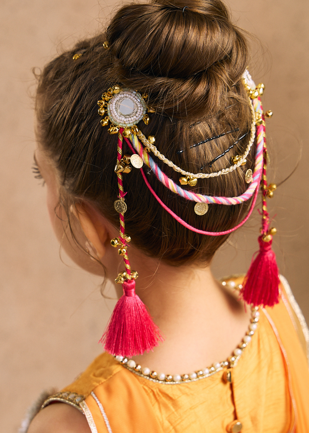 Dalia Hair Clips with Fringes