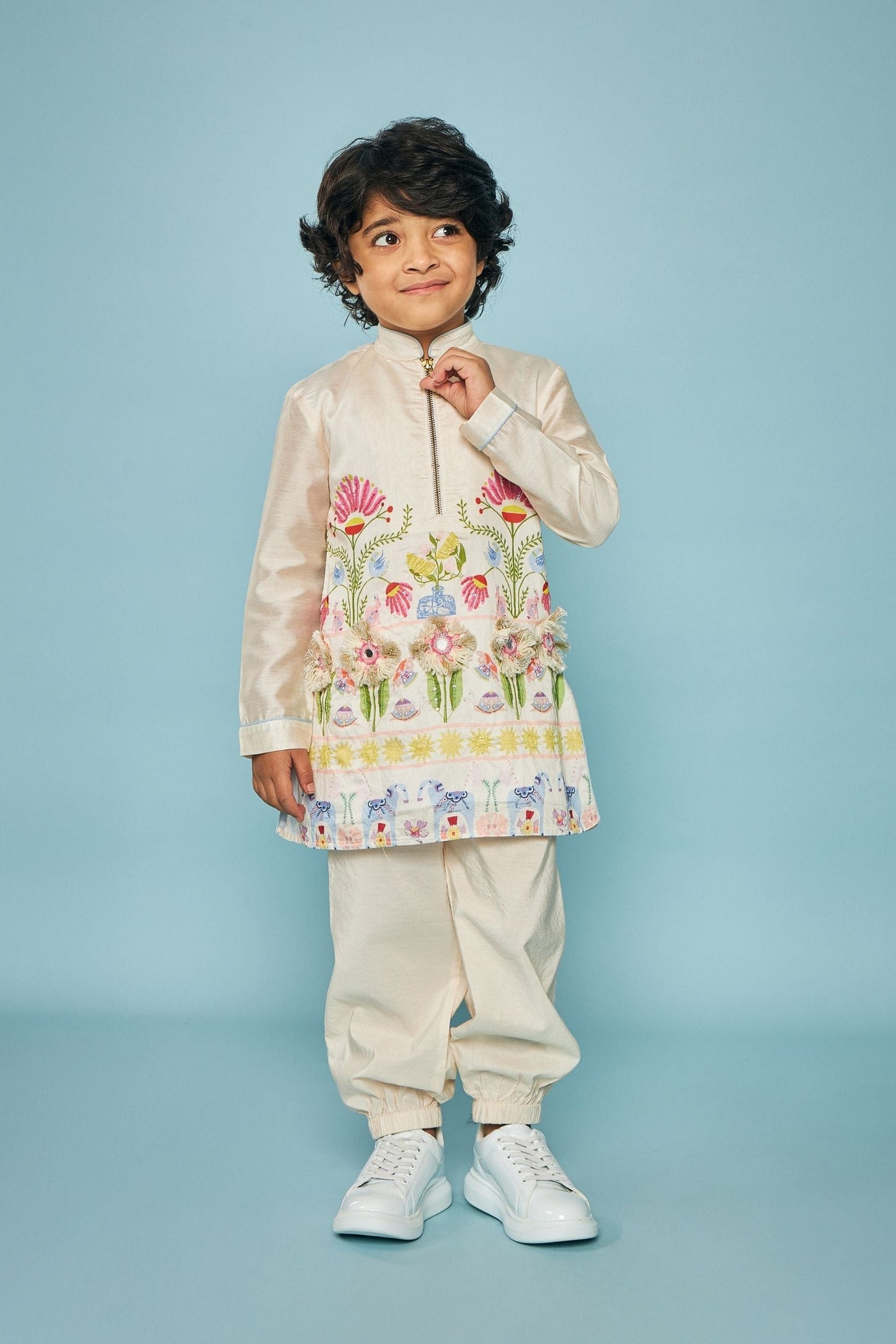 Dala Girls Embellished Tunic Trouser Coord Boy & Girl