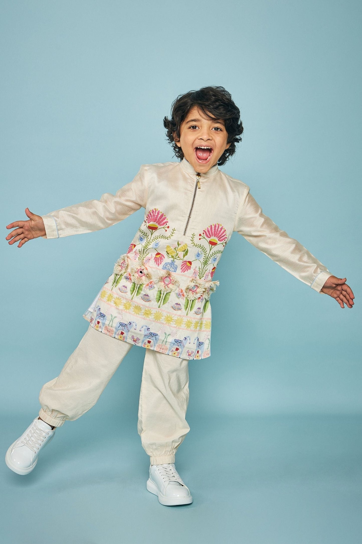 Dala Girls Embellished Tunic Trouser Coord Boy & Girl