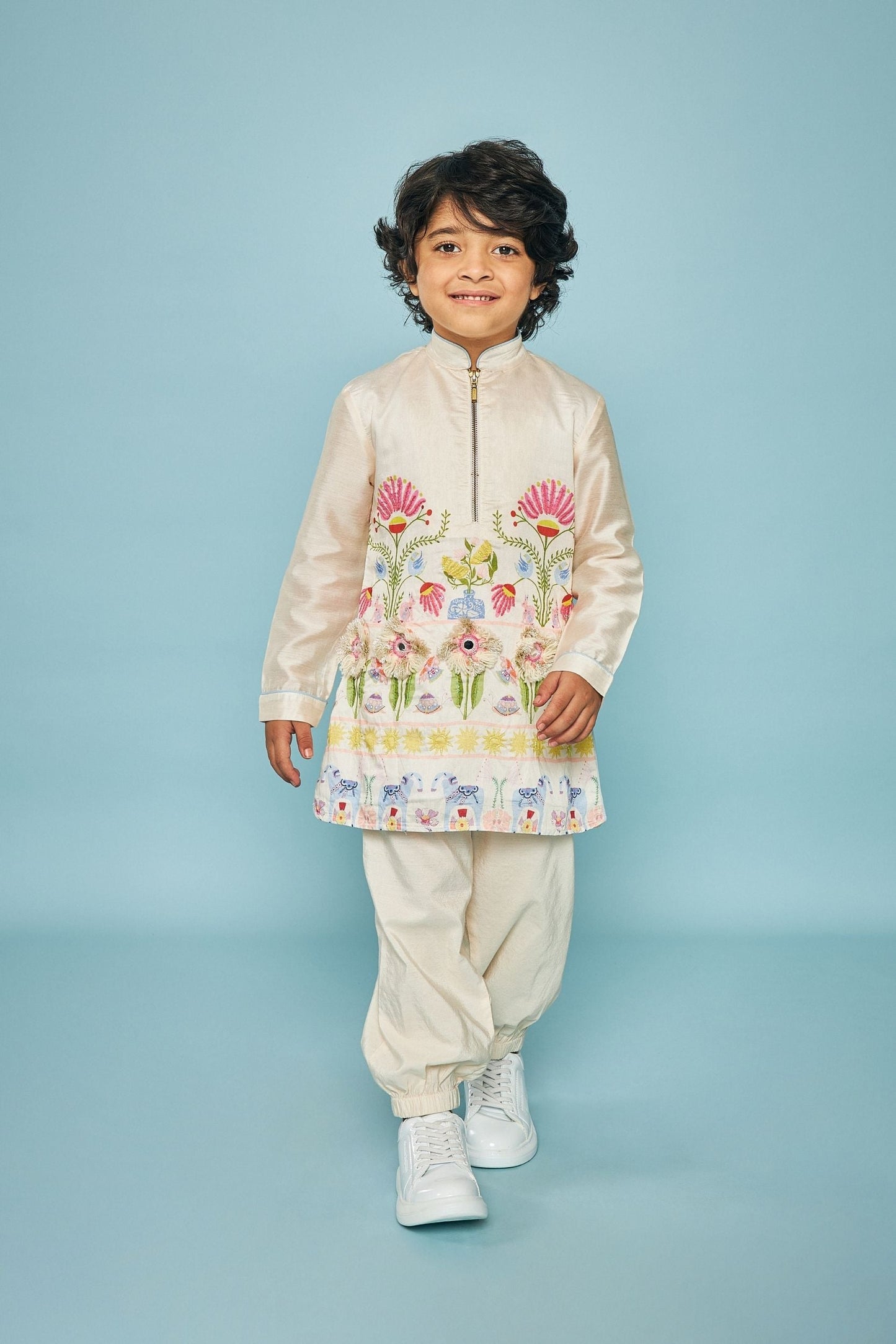 Dala Girls Embellished Tunic Trouser Coord Boy & Girl