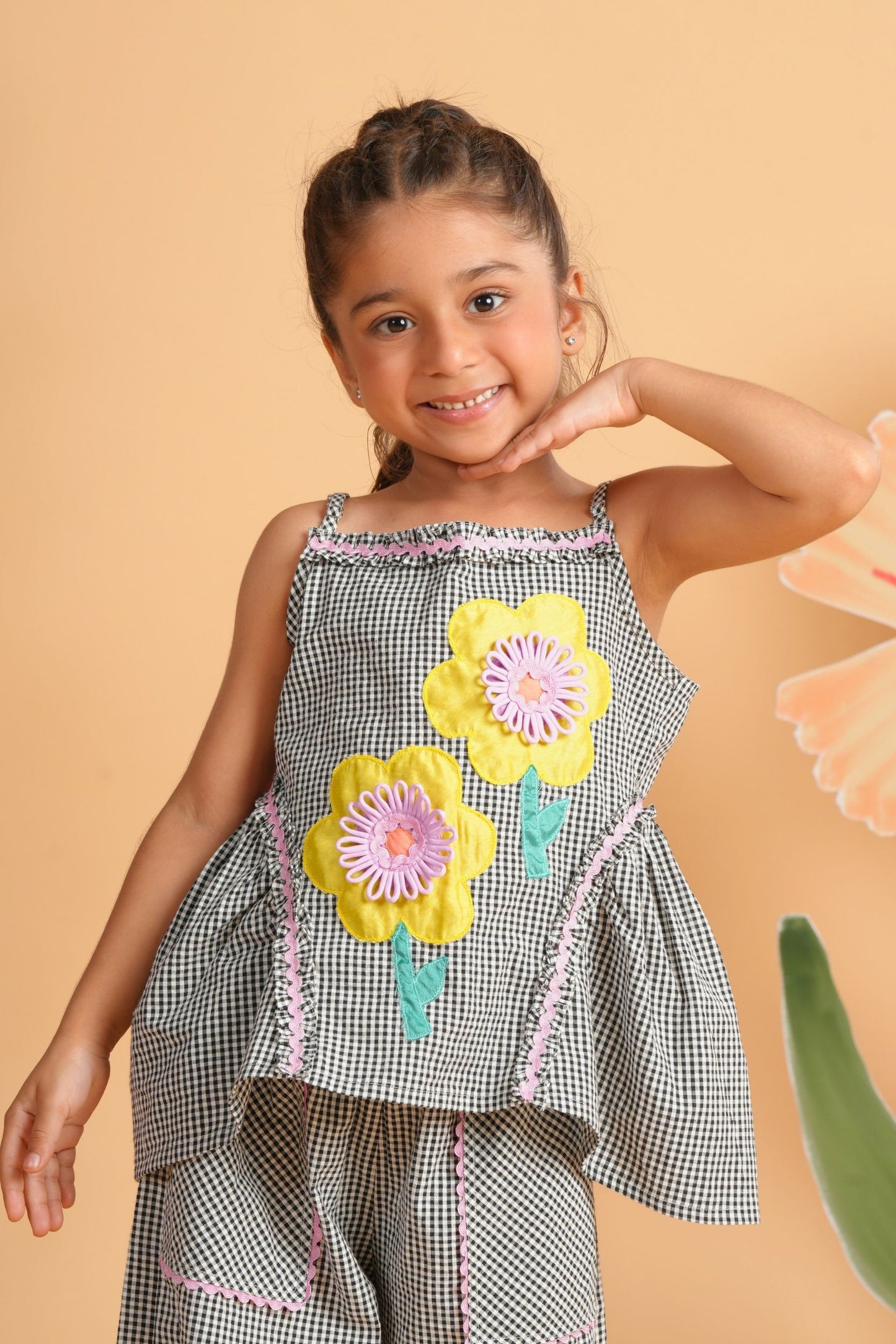 Kiki Girl Embroidered Co-ord Set