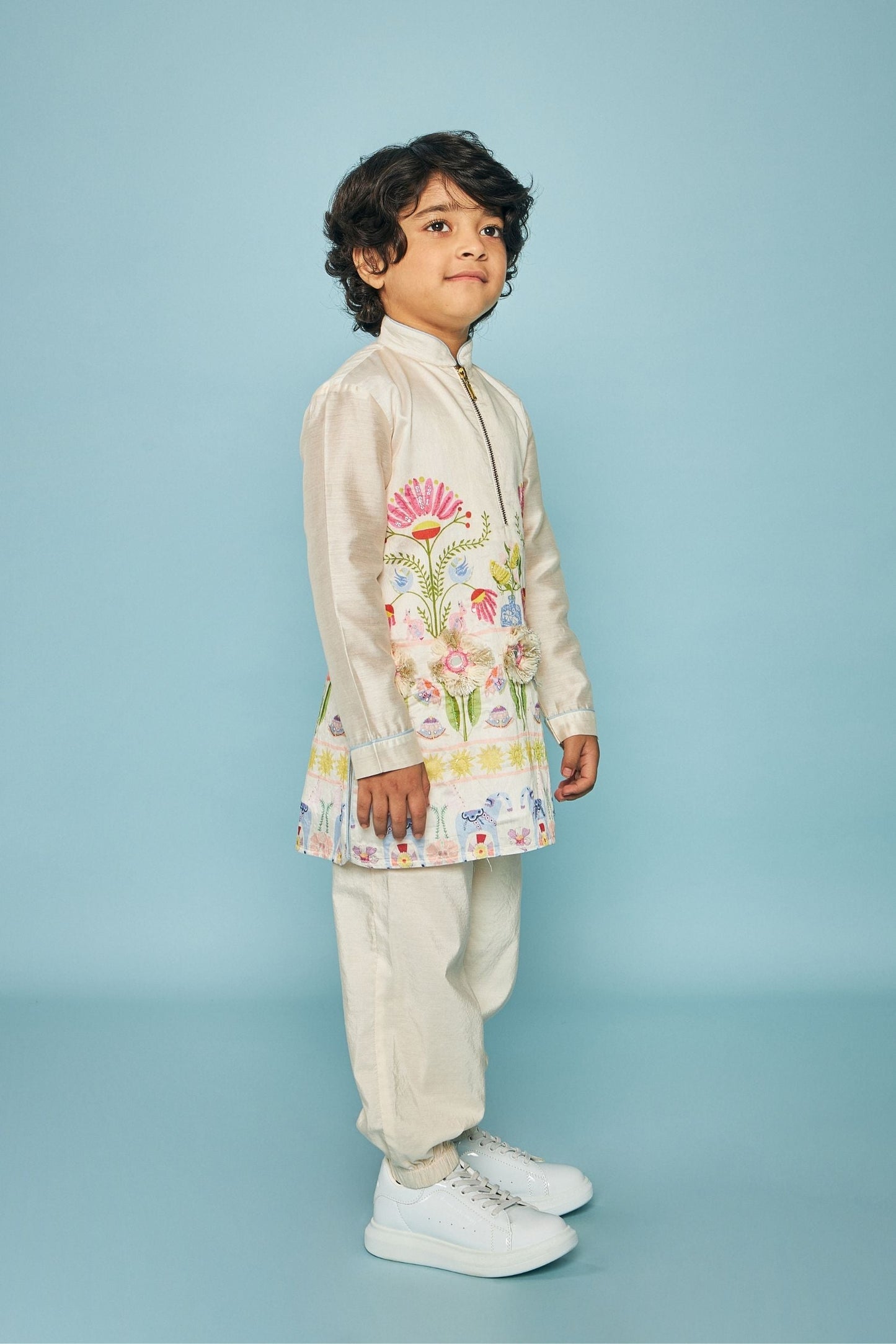 Dala Girls Embellished Tunic Trouser Coord Boy & Girl