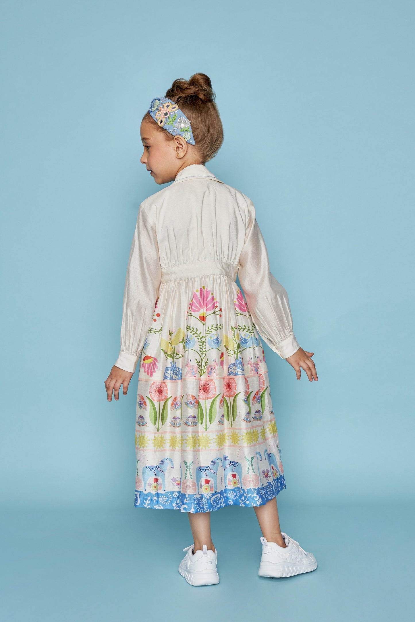 Dala Embellished Jacket Kids Dress Bloom