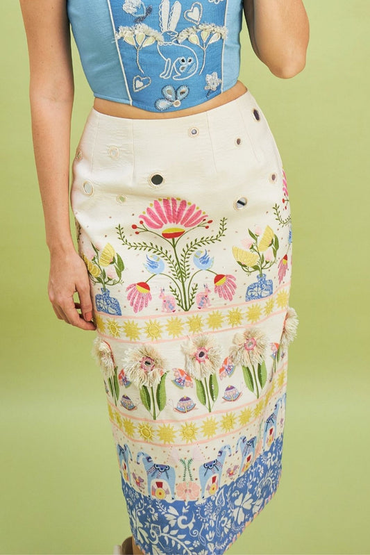 Dala Embellished Ladies Skirt