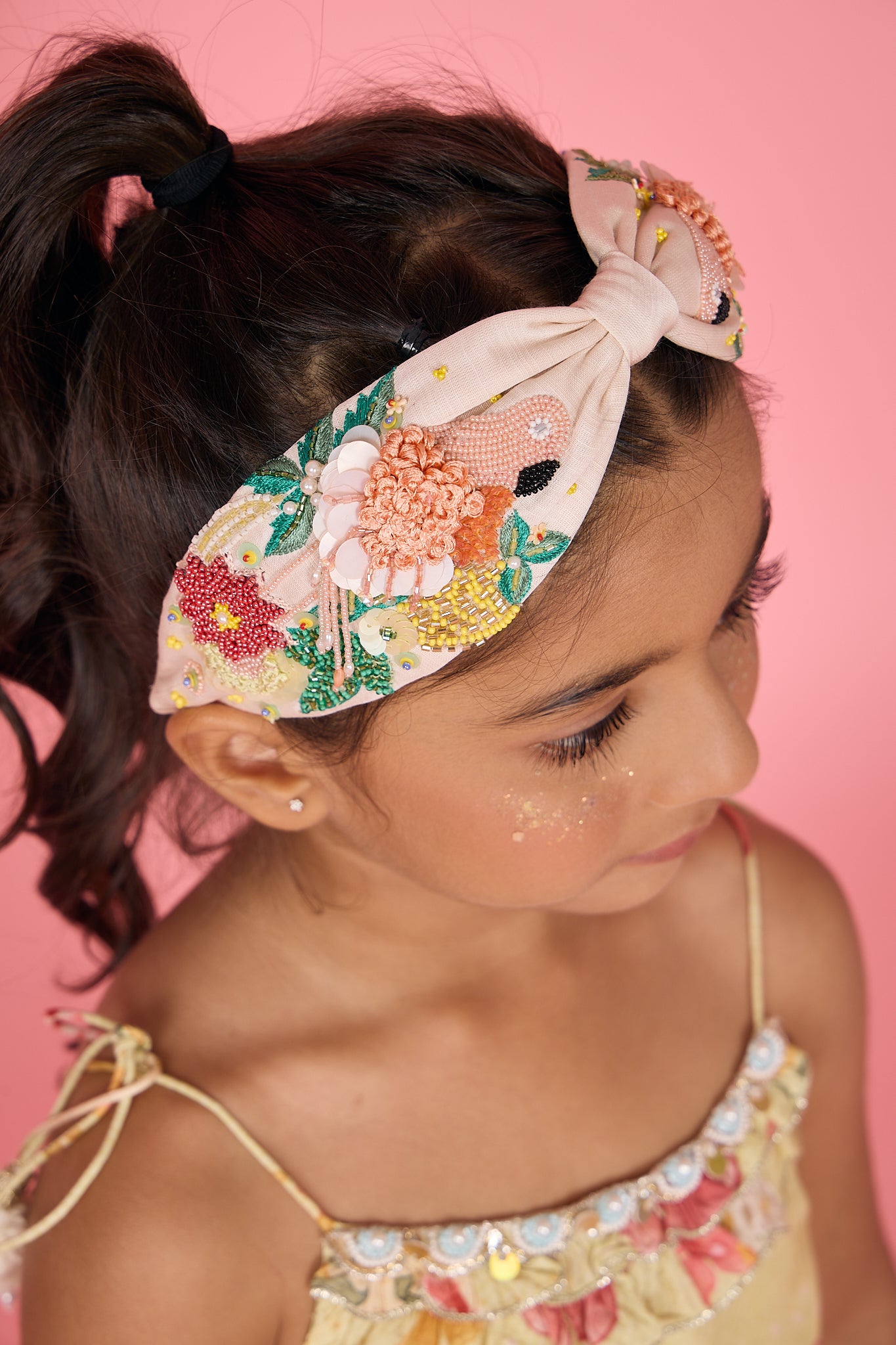 Tropic Palm Embellished Headband