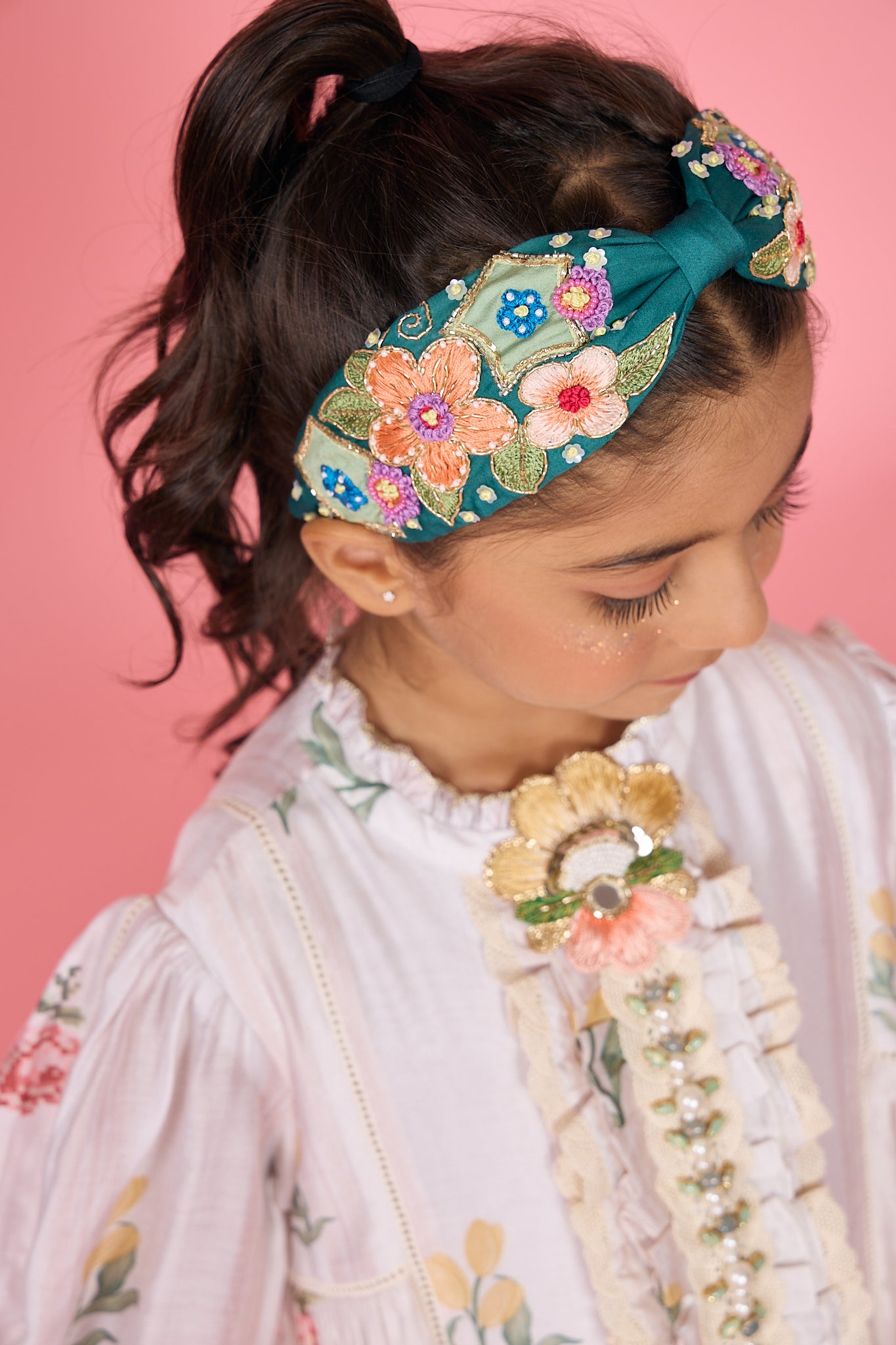 Emerald Embellished Headband