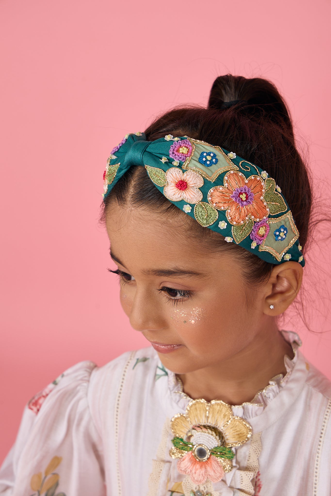 Emerald Embellished Headband