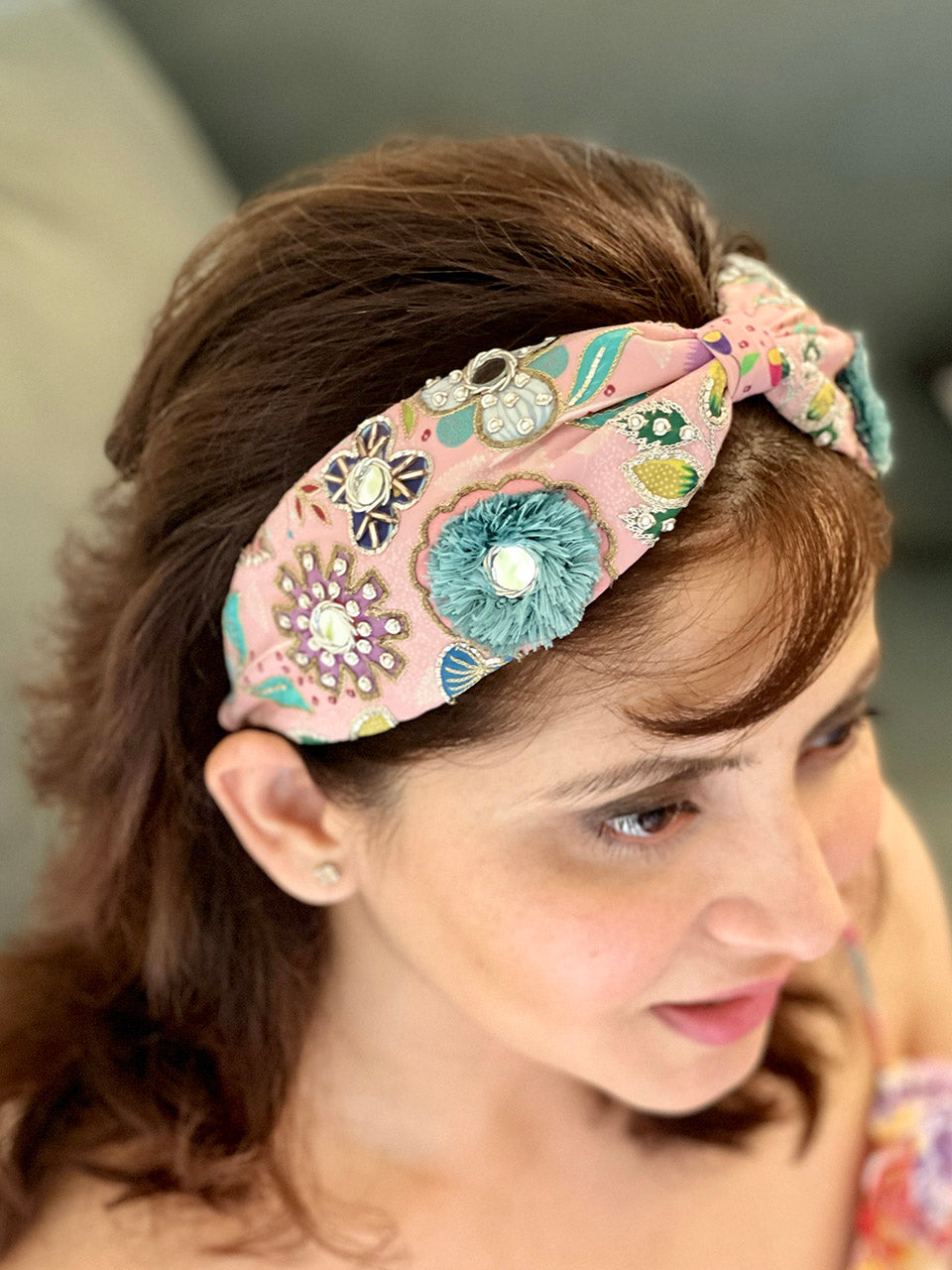Orla Pink | Handmade Headband (Joey & Pooh X Payal Singhal)