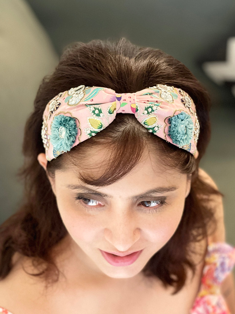 Orla Pink | Handmade Headband (Joey & Pooh X Payal Singhal)