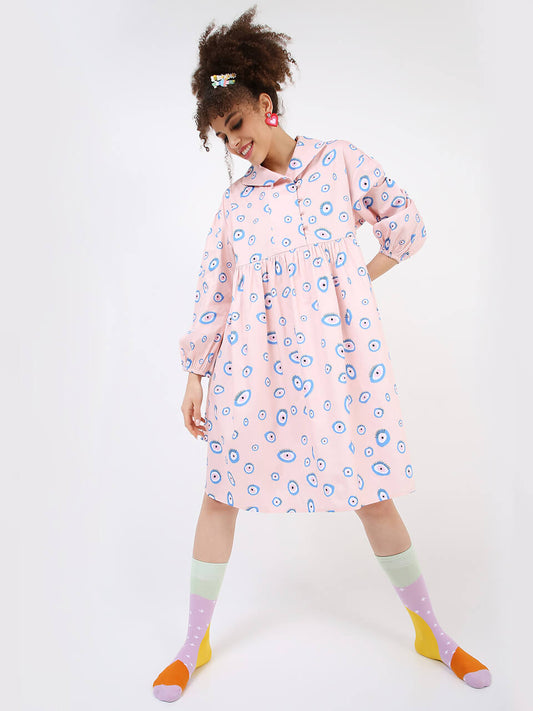 The Giggles Printed Dress