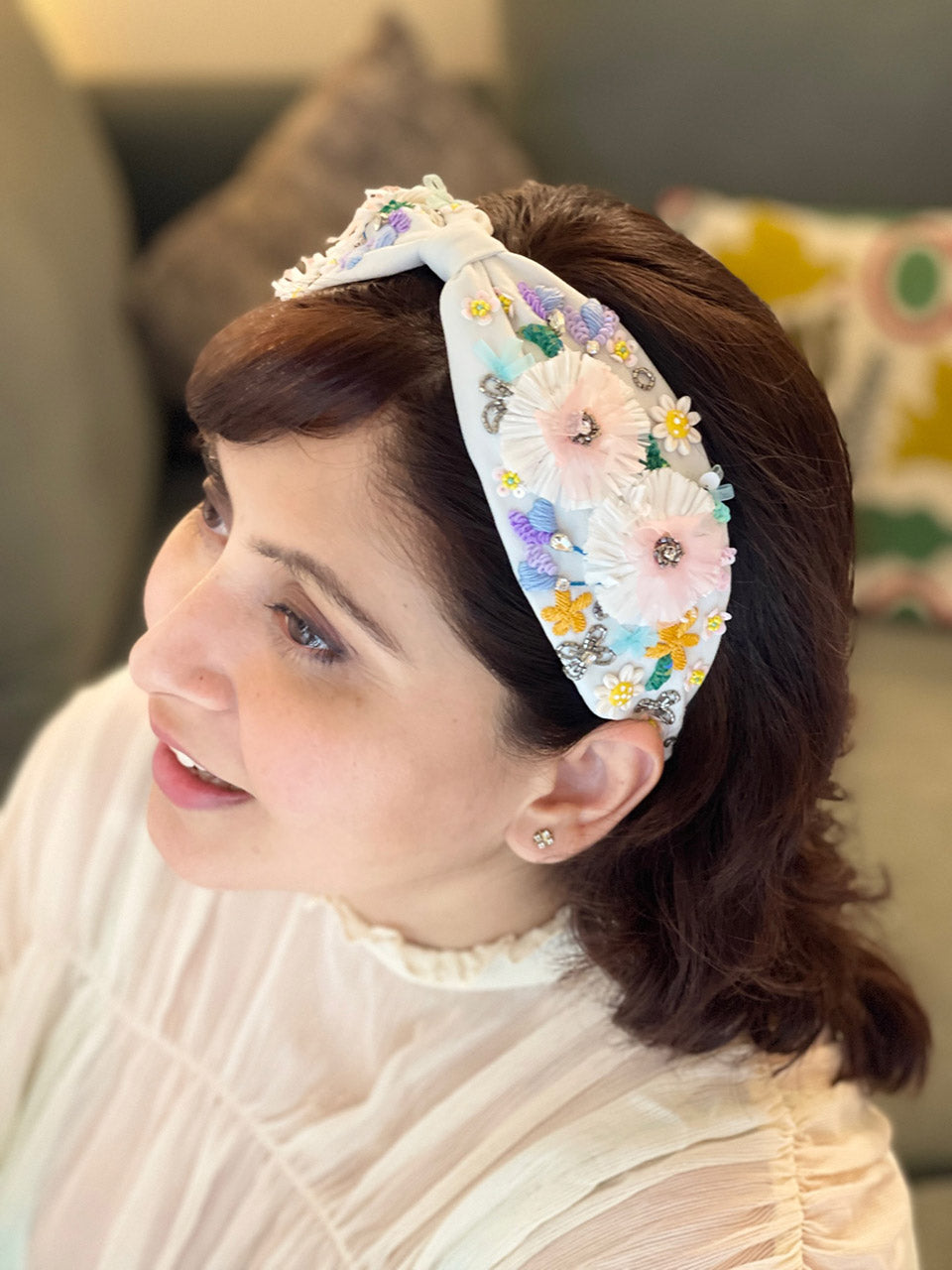Daphne Embroidered Headband