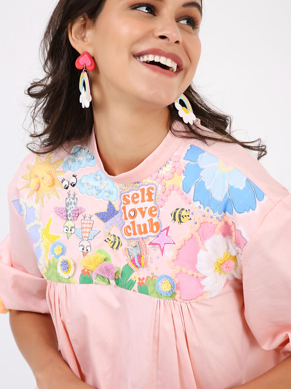 The KEWT Love Embroidered Tunic (Joey & Pooh)