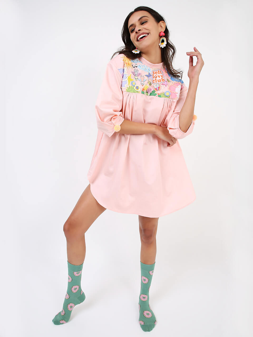 The KEWT Love Embroidered Tunic (Joey & Pooh)